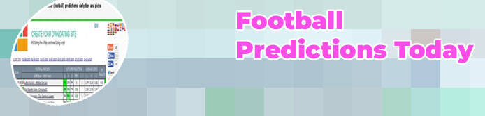 All today football match predictions