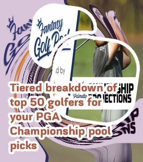 Fantasy picks for pga championship
