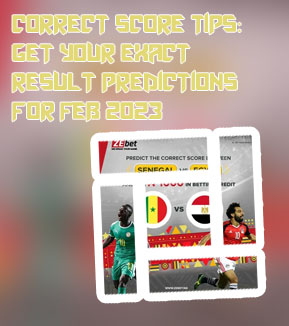 Predict correct scores and win