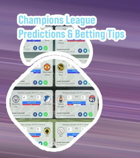 Uefa champions league correct score predictions